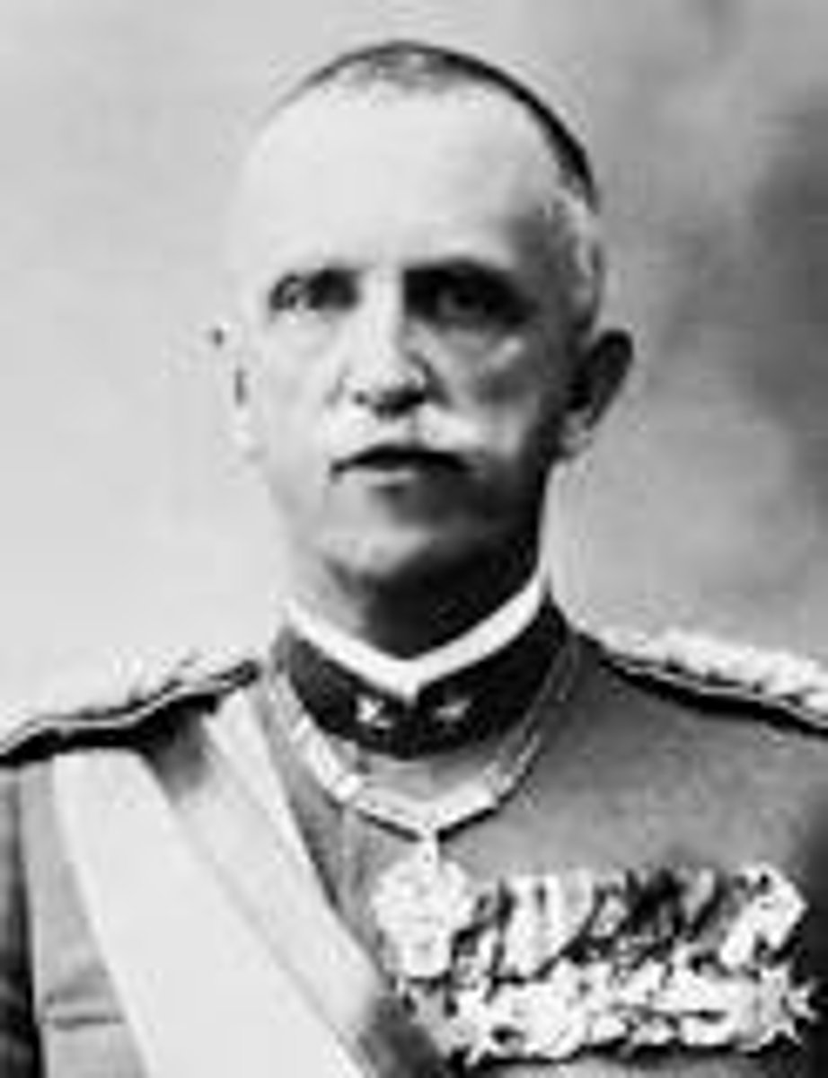 <p>King of Italy who gave Mussolini legitimacy as dictator</p>