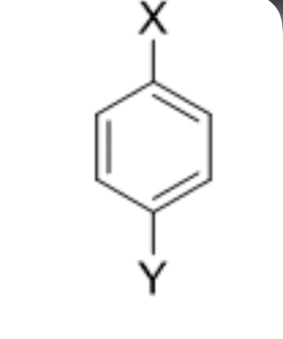 <p>Ortho meta or para</p>