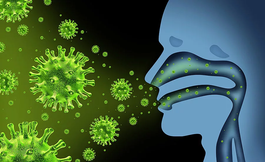<p><span><span>Disease caused by pathogenic (harmful) microorganisms that enter the body. An infectious disease may be spread from one person to another person</span></span></p>