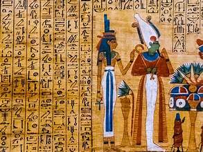 <p>What is the picture <strong>writing system of ancient Egyptians</strong> called?</p>