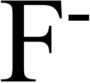 F ^ ( - ) 
