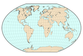 <p>Projection developed in 1921. Minimizes shape distortion in the polar areas and was adopted by NGS (National Geographical Society) in 1998 as official projection.</p>