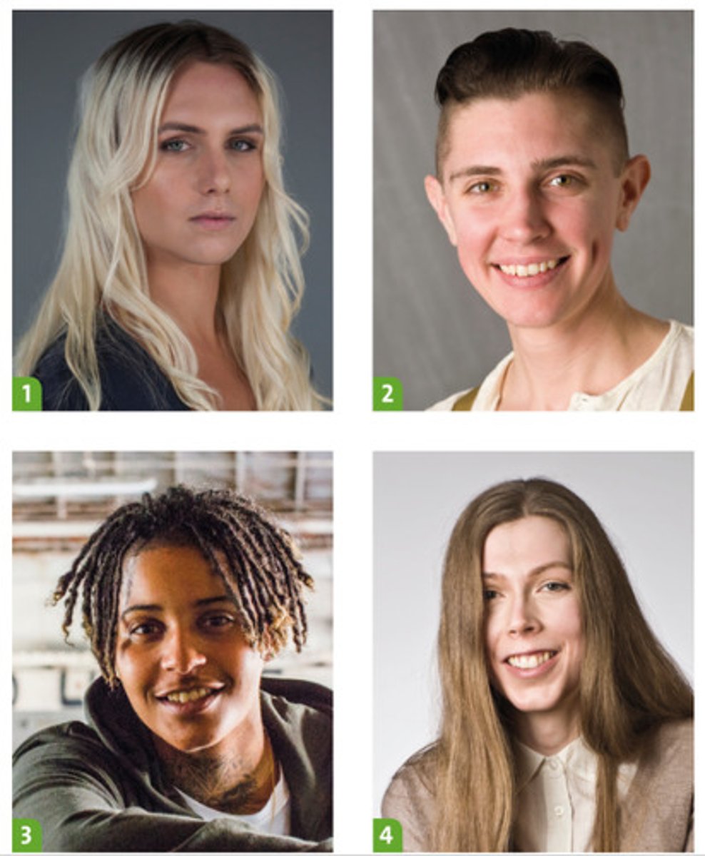 <p>genderidentiteit komt niet of niet helemaal overeen met het geslacht</p>