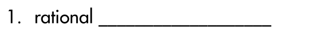 <p>Give the Latin root of each English derivative:</p>