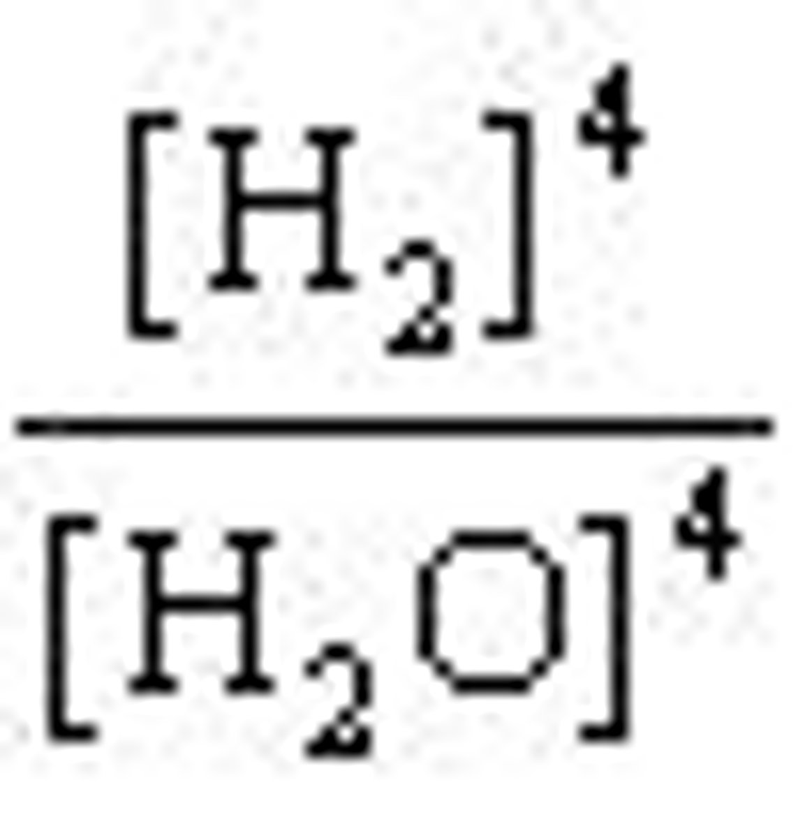 <p>K_eq = [N2O4] / [NO2]^2</p>