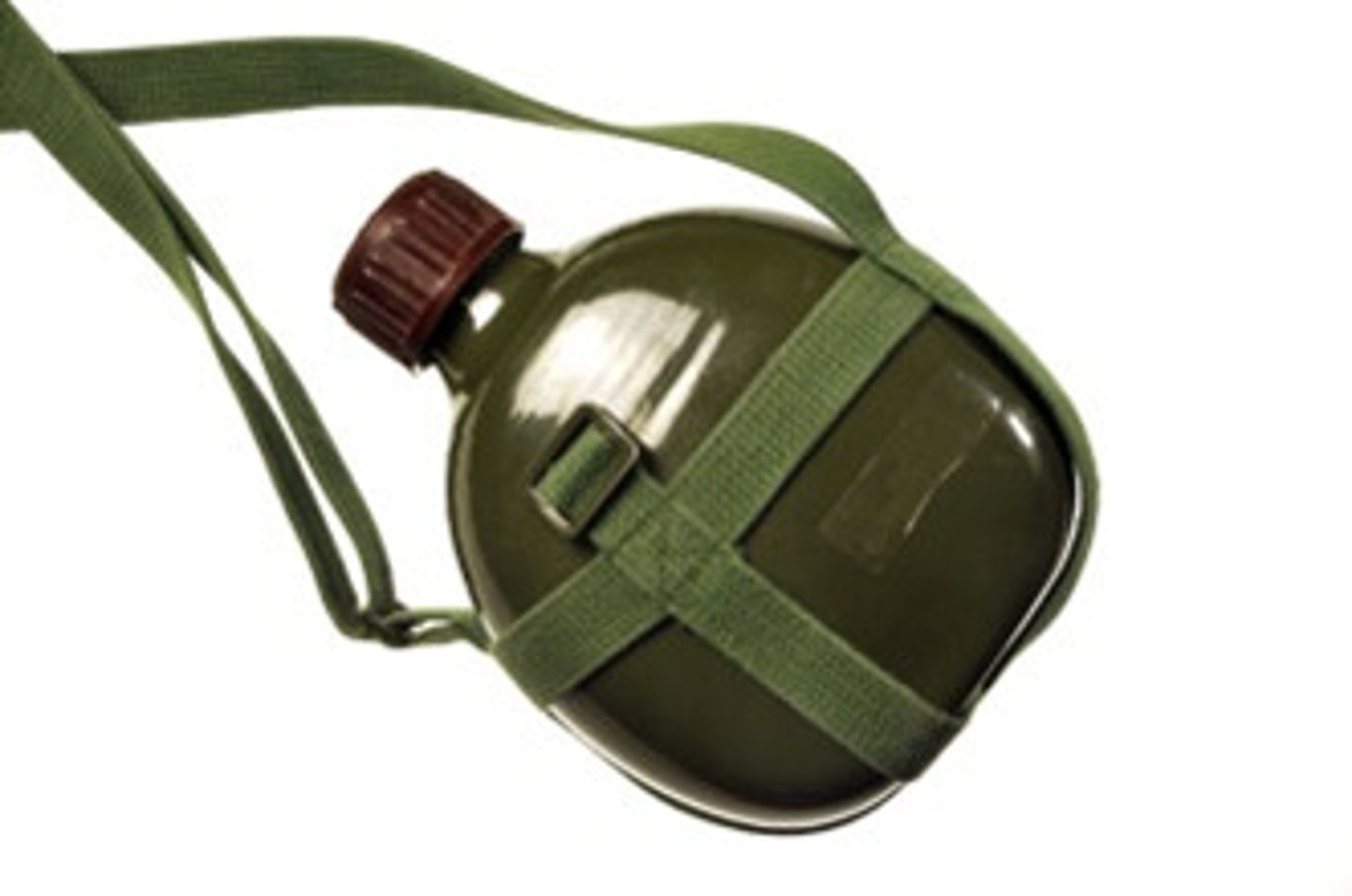 <p>water bottle, canteen</p>