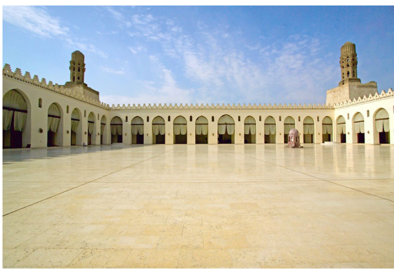 <p>a building used by Muslims for communal worship</p>