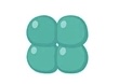 <p>Spherical bacteria that divide two planes and remain in groups of four</p>