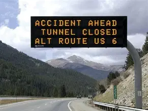<p>A dynamic sign </p>
