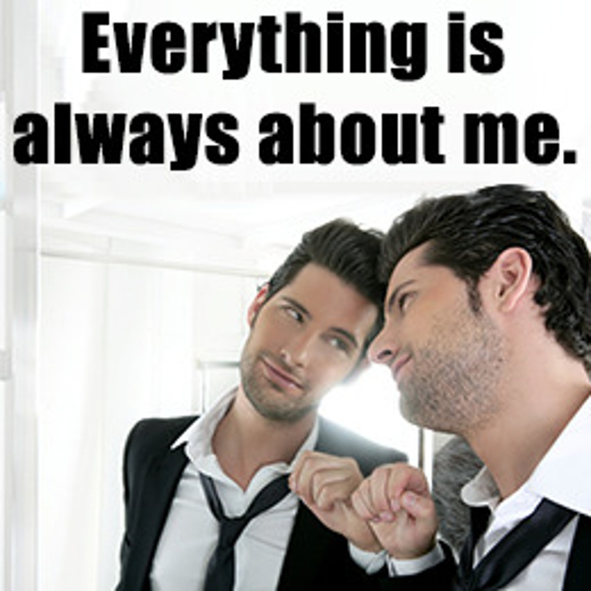 <p>a person who admires himself or herself too much, especially their appearance</p>