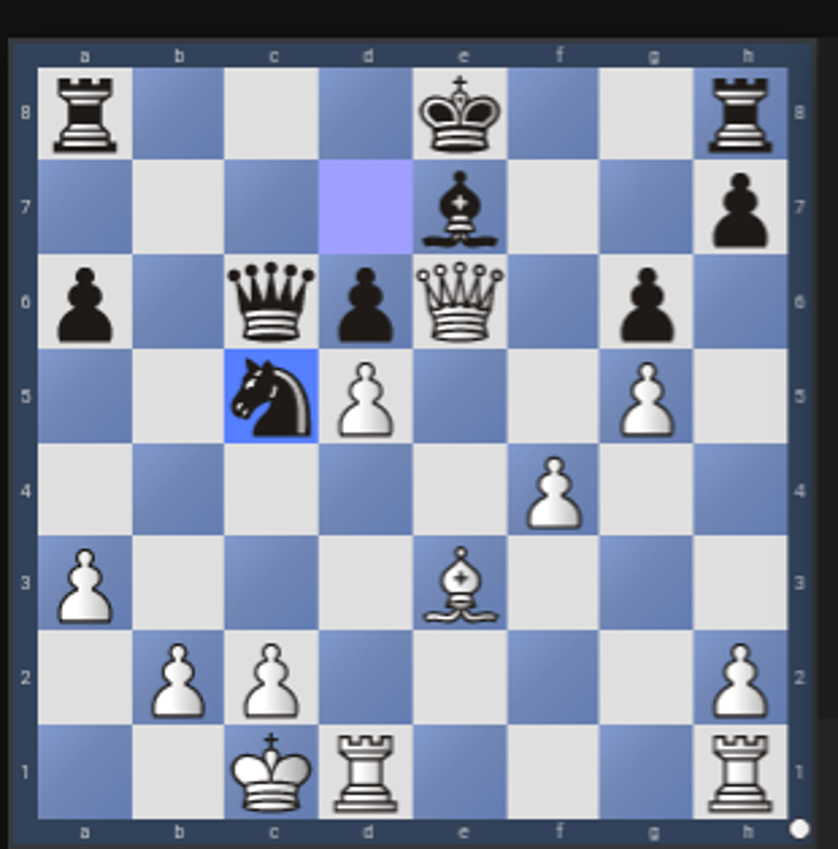 <p>A ______ tactic can sometimes be considered a sacrifice, depending on the position. The move captures an enemy piece when either one or more of your own pieces is already hanging (undefended). When material is going to be lost regardless, these situations present a rare opportunity to be "reckless" and take out an enemy piece along the way. This tactic often happens when both white and black have pieces under attack. A _______ can also be considered a type of Zwischenzug tactic</p><p>1...Nc5 </p><p>Both queens are hanging here, however white can win a piece by giving up the queen in a desperado take :</p><p>2.Qxe7+ Kxe7 3.dxc6</p>