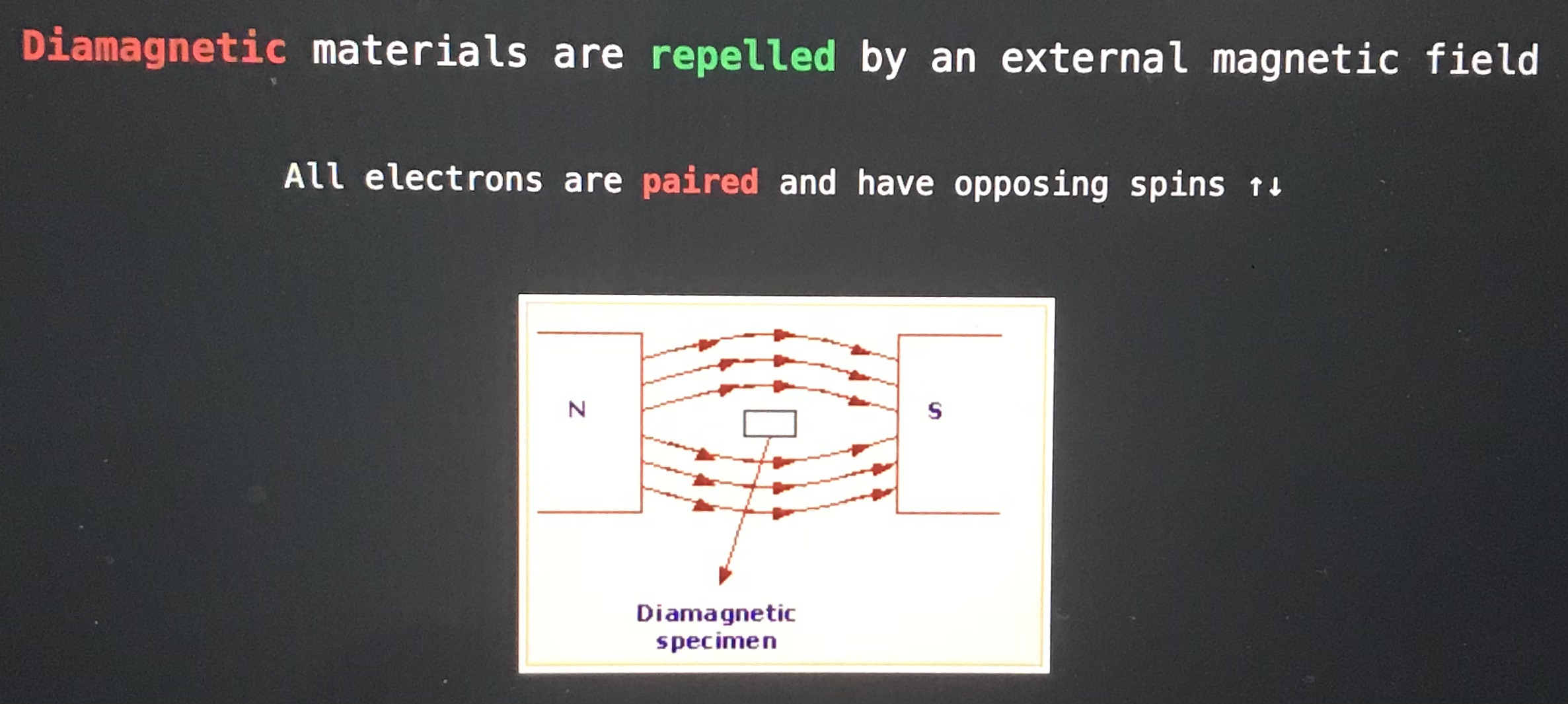 <p>Repelled </p>
