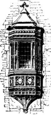 <p>Tudor Gothic features</p>