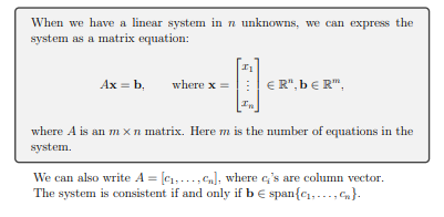 <p>x = [x1, x2, …..] or x = [x, y, z] or x = [a, b, c]</p><p>and the variables in x are the variables for each column of the matrix</p><p></p>
