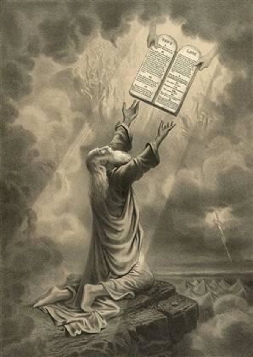 <p>What is shown in this piece of religious iconography?</p>