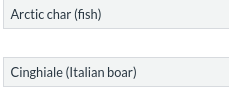 <p>Match the organisms with their fatty acid tail composition:</p>