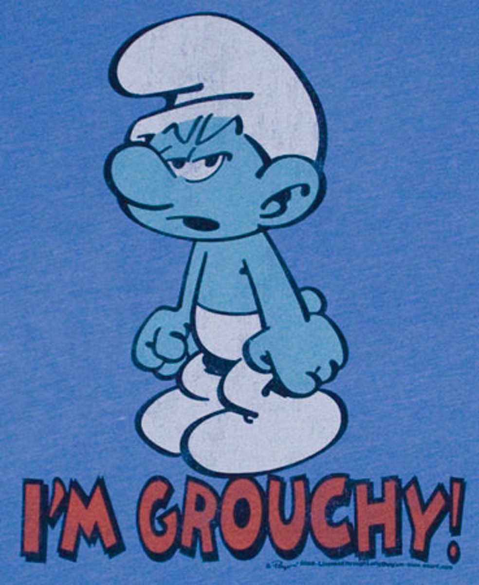 <p>Childishly sulky or bad-tempered.</p>