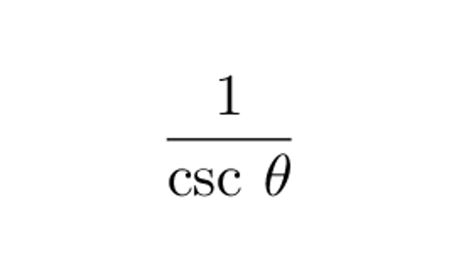 <p>Reciprocal Identity</p>