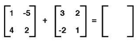 <p>What is the resultant matrix when addition is performed?</p>