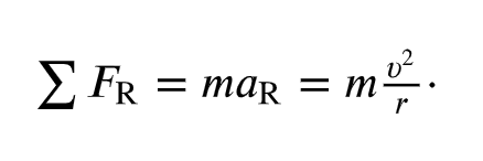 <p>use Newton’s second law for the radial component</p><p>since the acceleration is directed toward the center of the circle at all times; the net force must also be directed toward the center&nbsp;</p>