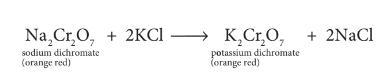 <p>Describe preparation of potassium dichromate.</p>