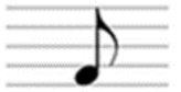 <p>½ beat</p>