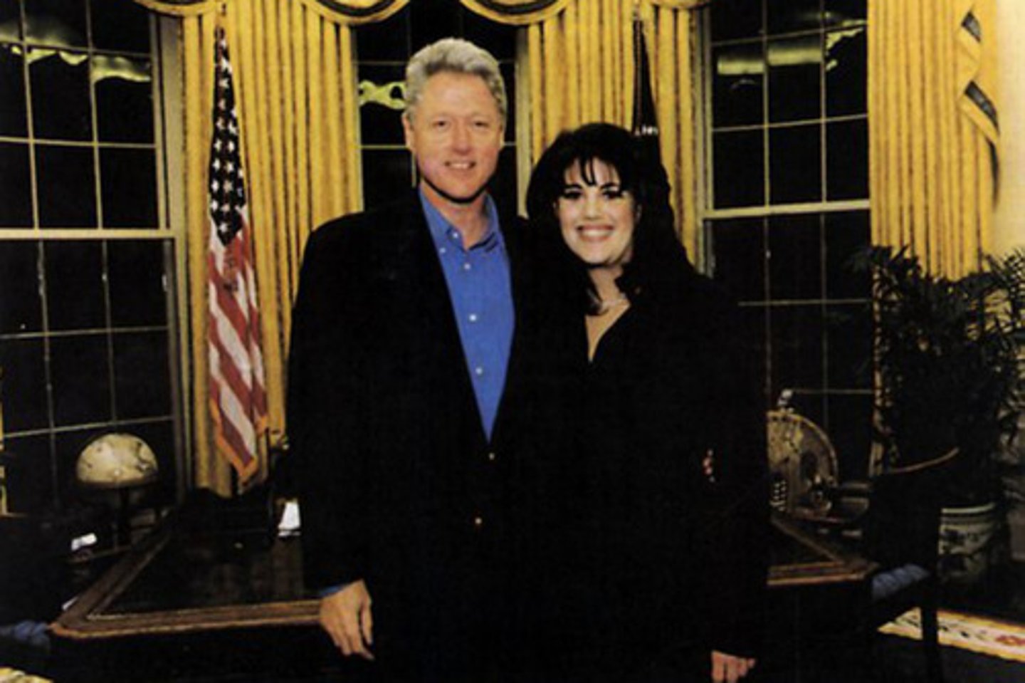 <p>22 year-old White House intern whose sexual affair with President Clinton led to his impeachment.</p>