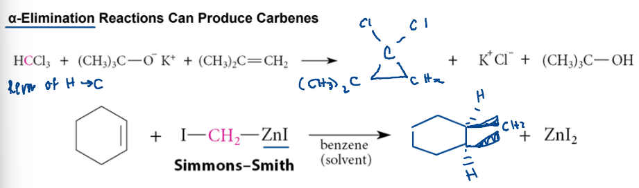 <p>solvent is a benzene (nonpolar, aprotic, acceptor)</p><ul><li><p>I — CH2 — ZnI</p></li></ul><p></p>