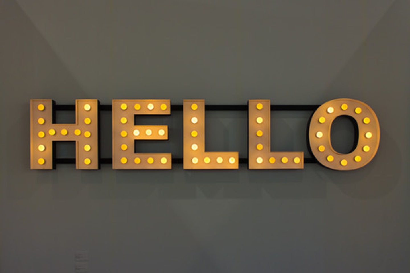 <p>hello (telephone greeting)</p>