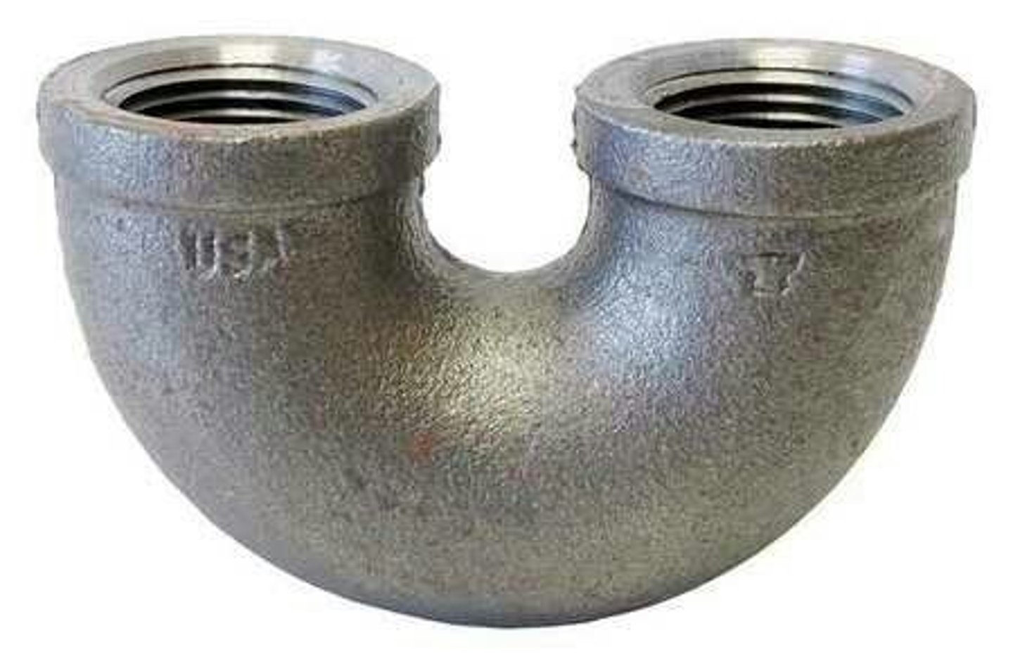 <p>a 180d bend in a pipe</p>