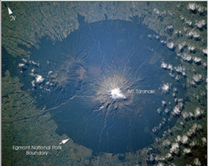 <p>Formed by running water flowing down mountain peak</p><p>(Like a volcano is acne and the water is going down it)</p>