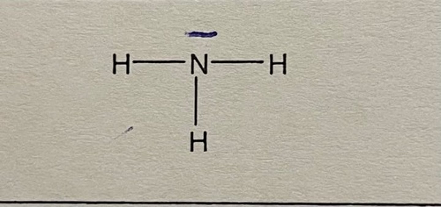 <p>Ammoniak (NH3)</p>