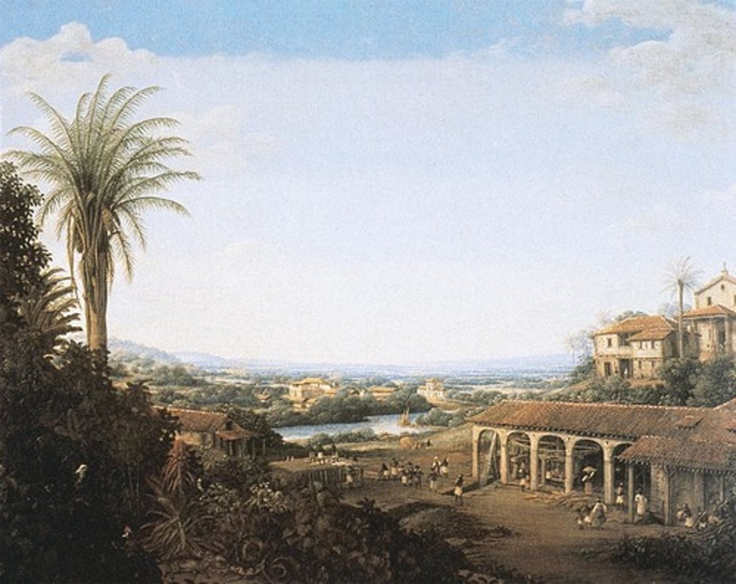 <p>A system in which one crop was harvested in a very large scale. Depletes the soil of nutrients.</p><p>Also, imported many African slaves to areas that were majority white, changed the population balance towards Africans (happened in Barbados)</p>