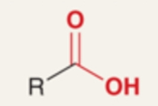 <p>Organic acid containing a carboxyl group (-COOH) attached to R (R–COOH).</p>