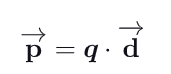 <p>Unit = C.m</p>