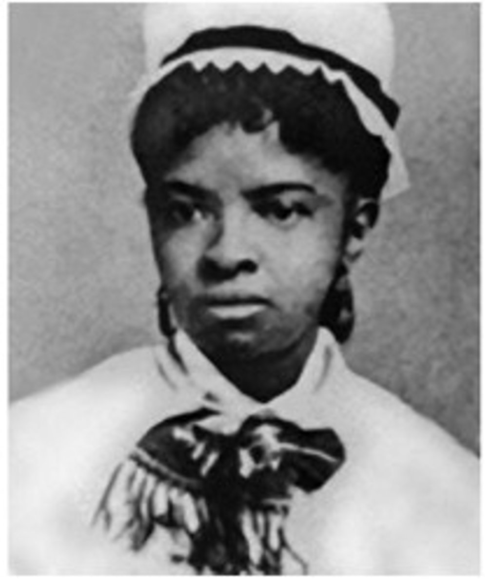 <p>First professionally trained African American nurse</p>