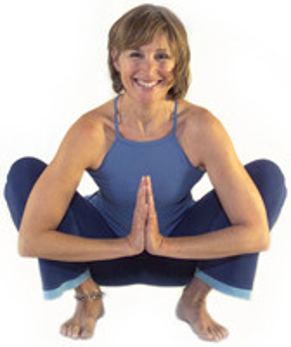 <p>Yogi Squat</p>