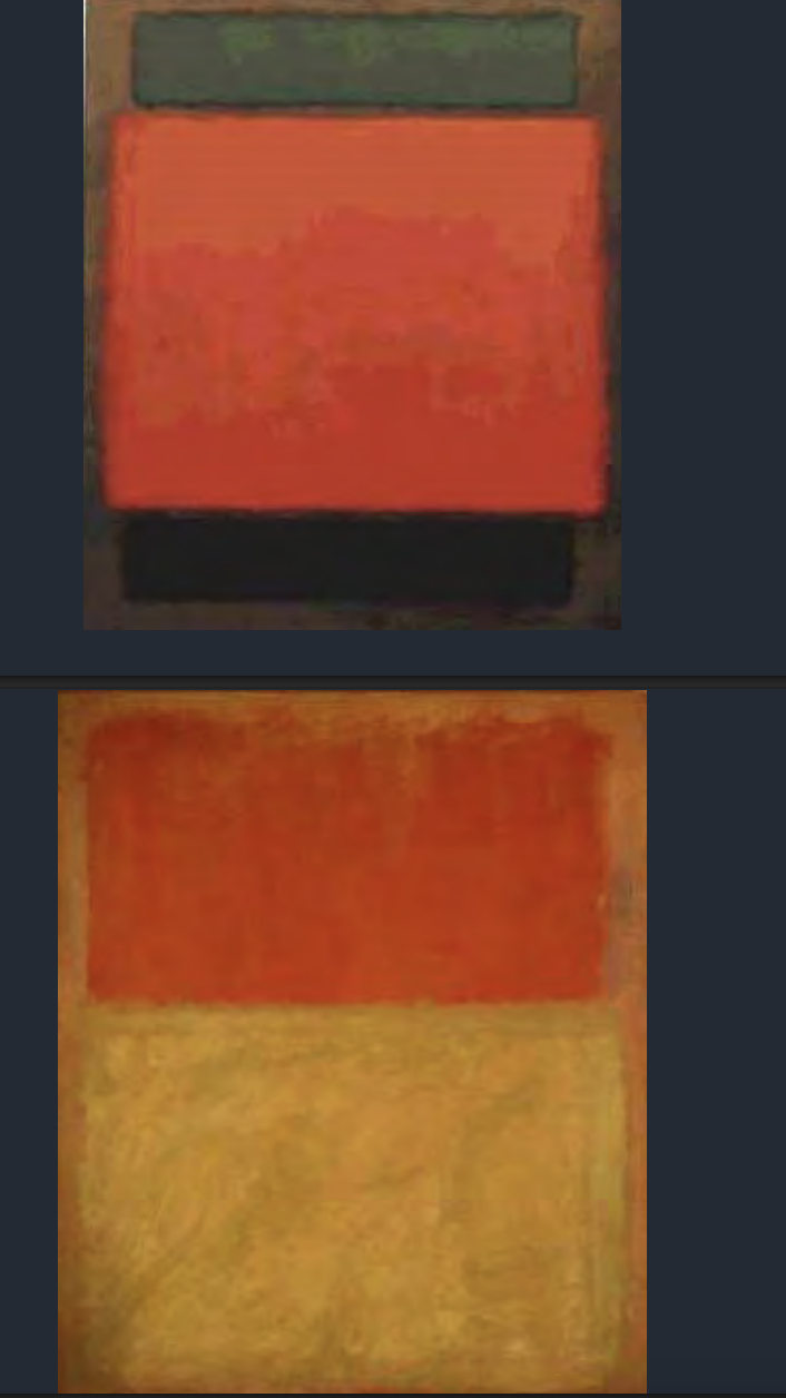 <p>Was known as a color field painter</p><p>Wanted to see the end of totalarinism</p>