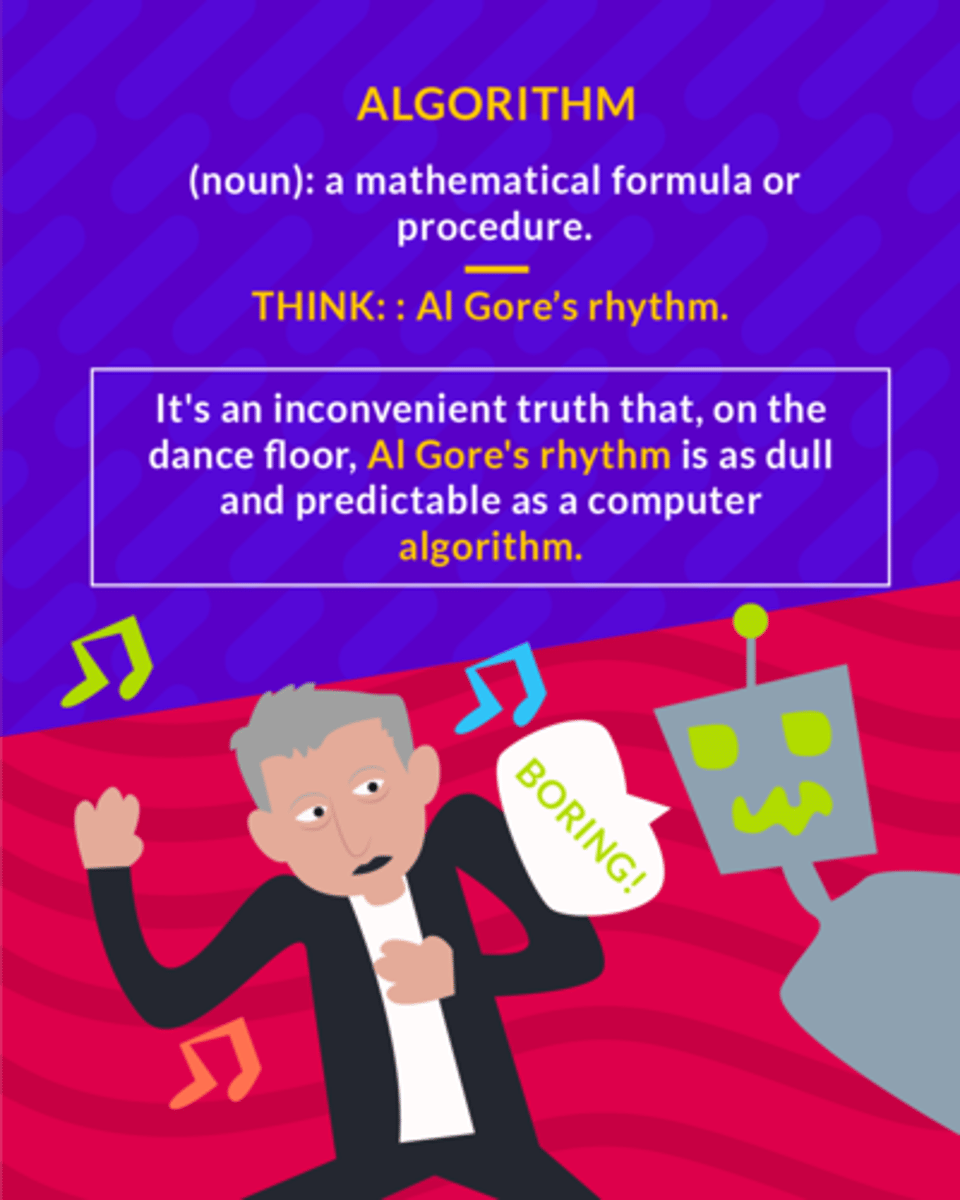 <p>noun: a step-by-step procedure for solving a problem</p>