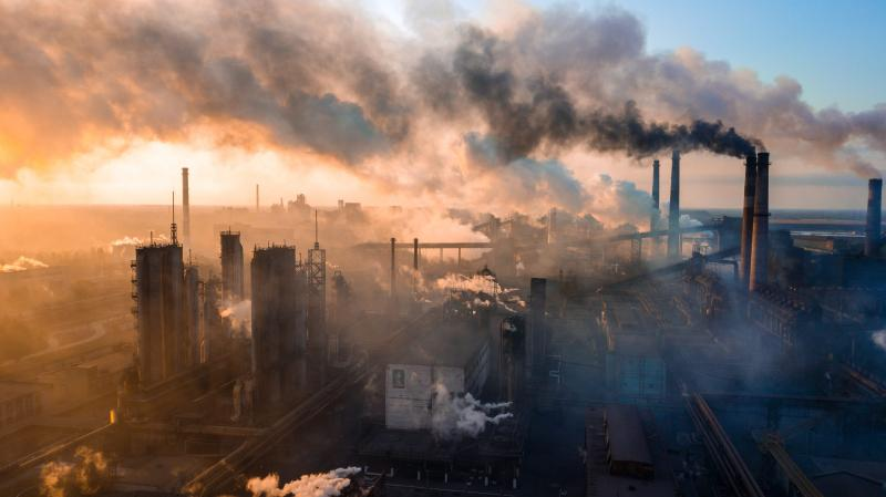 <p><span>These </span>factories<span> are </span>releasing<span> </span>toxic<span> </span>gases<span> into _________.</span></p>