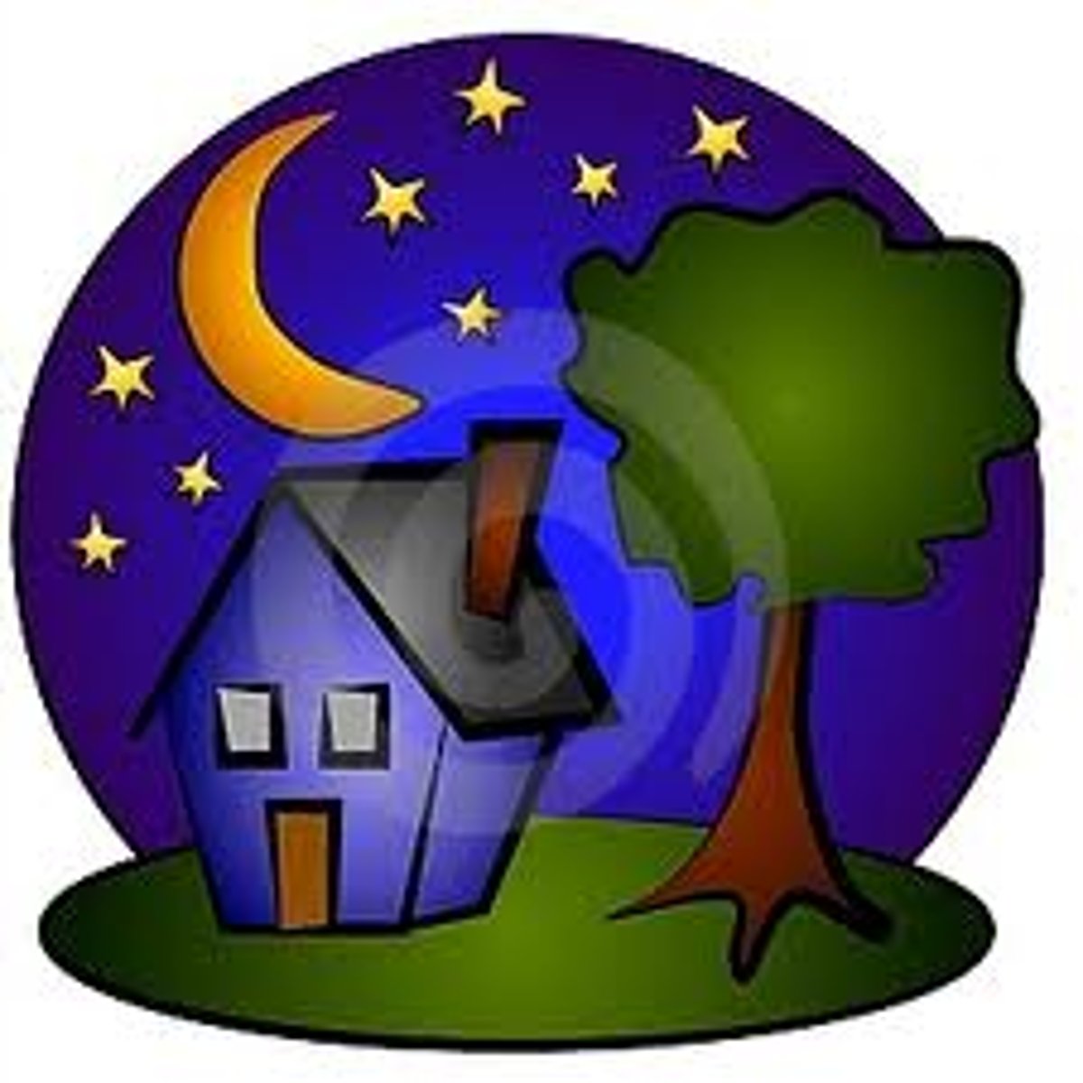 <p>wǎnshang (evening, night)</p>