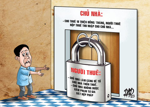 <p>My tenant is never late with the rent</p>