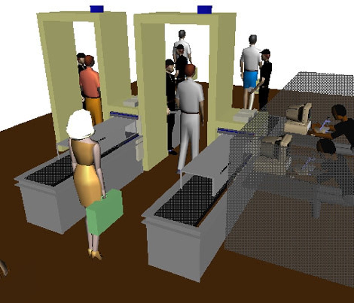 <p>security checkpoint</p>