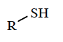 <p>R-SH,only sp3 hybridized carbons</p>