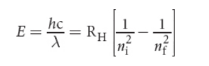 <p>Line spectrum<br>Atomic emission spectrum<br>Lyman/Balmer/Paschen series<br>Absorption spectrum</p>