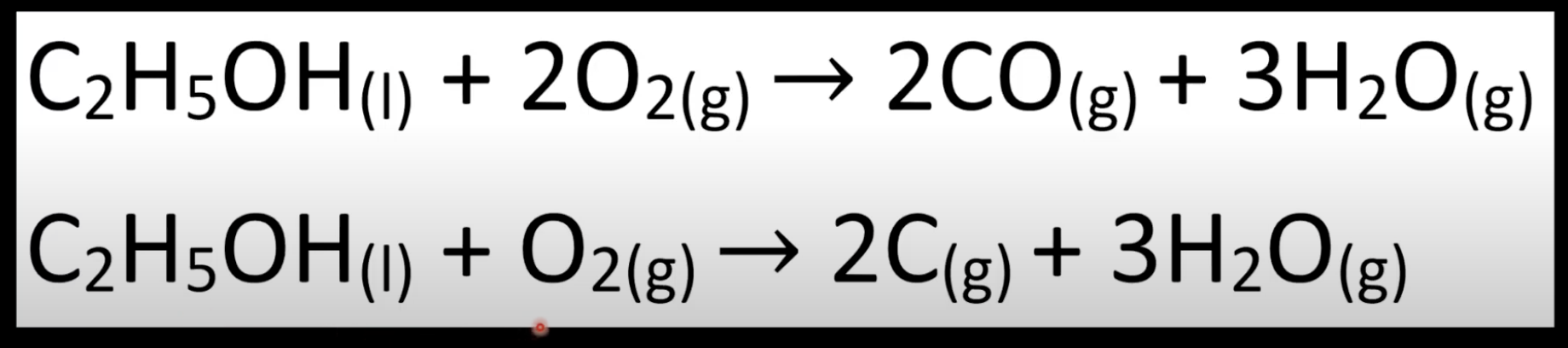 <p>Occurs with limited oxygen. </p><p>Produces CO or C with water. </p><p>Less energy released than complete combustion.</p>