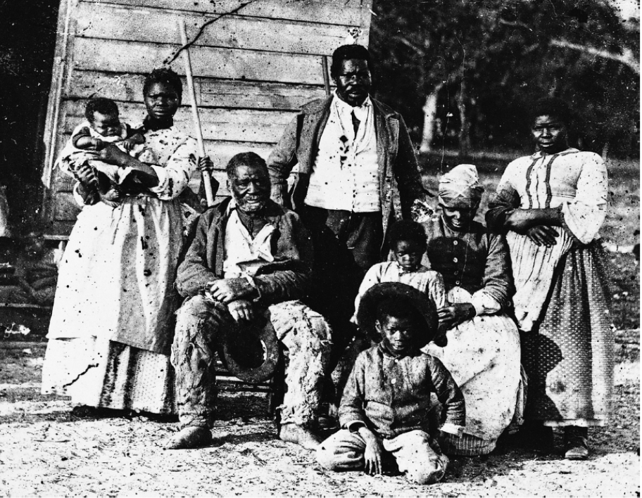 <p><span style="background-color: transparent;"><span>This photograph of five generations of an enslaved family, taken in Beaufort, South Carolina, in 1862, is silent but powerful testimony to the importance that enslaved African Americans placed on their ever-threatened family ties.</span></span></p>