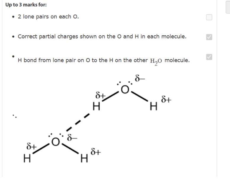 <p>add 2 lone pairs on oxygen </p>