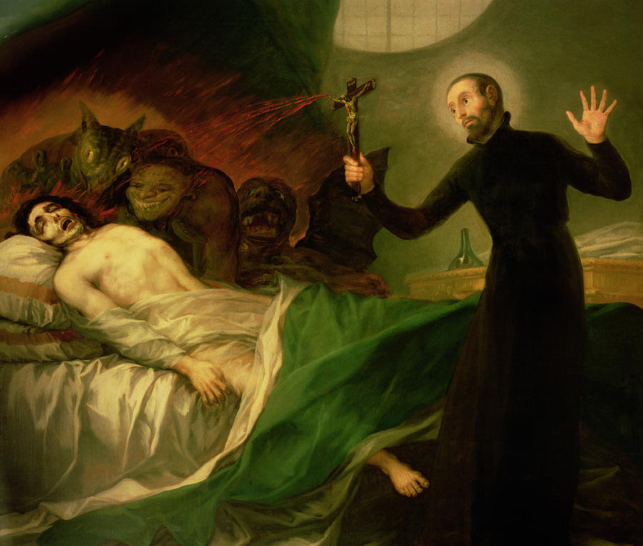 <p>What style was Goya, St. Francis Exorcising a Dying Impenitent, 1788 painted in? </p>