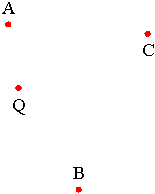 <p>A point in space </p>